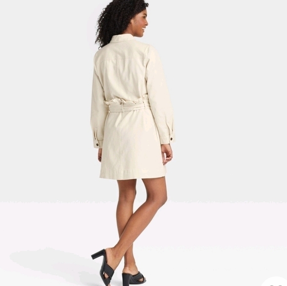 Demin Mini dress Sz S - Picture 2 of 5